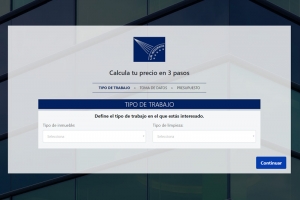 calcula tu precio en 3 pasos